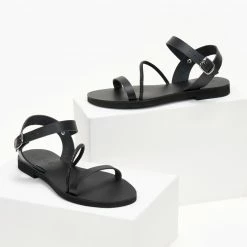 Σανδάλια ESTIL δερμάτινα με λοξό Strass λουράκι - Μαύρο 9 Σανδάλια ESTIL δερμάτινα με λοξό Strass λουράκι - Μαύρο -Σανδάλια κατάστημα sandalia estil dermatina me lokso strass louraki 105943 e0bm