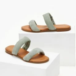 Σανδάλια καστόρινα ESTIL με Pufffed φάσες - Μέντα 16 Σανδάλια καστόρινα ESTIL με Pufffed φάσες - Μέντα -Σανδάλια κατάστημα sandalia kastorina estil me pufffed fases 105264 54kp
