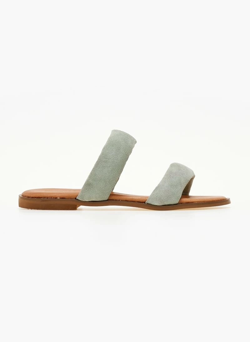 Σανδάλια καστόρινα ESTIL με Pufffed φάσες - Μέντα 5 Σανδάλια καστόρινα ESTIL με Pufffed φάσες - Μέντα - Image 3