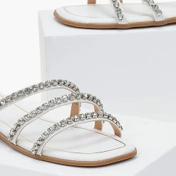 The Fashion Project Σανδάλια με λοξά λουράκια με Strass - Λευκό 10 The Fashion Project Σανδάλια με λοξά λουράκια με Strass - Λευκό -Σανδάλια κατάστημα sandalia me loksa lourakia me strass 101077 iwa3