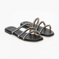 The Fashion Project Σανδάλια με λοξά λουράκια με Strass - Μαύρο 9 The Fashion Project Σανδάλια με λοξά λουράκια με Strass - Μαύρο -Σανδάλια κατάστημα sandalia me loksa lourakia me strass 101078 7ix3