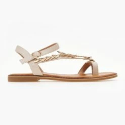 The Fashion Project Σανδάλια με μεταλλικά φύλλα - Μπεζ 13 The Fashion Project Σανδάλια με μεταλλικά φύλλα - Μπεζ -Σανδάλια κατάστημα sandalia me metallika fulla 104871 zrrc