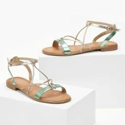 The Fashion Project Σανδάλια με μεταλλική λεπτομέρεια στη σόλα - Βεραμάν 13 The Fashion Project Σανδάλια με μεταλλική λεπτομέρεια στη σόλα - Βεραμάν -Σανδάλια κατάστημα sandalia me metalliki leptomereia sti sola 101537 yr5s