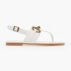 The Fashion Project Σανδάλια με μεταλλικό στοιχείο στη φάσα - Λευκό 10 The Fashion Project Σανδάλια με μεταλλικό στοιχείο στη φάσα - Λευκό -Σανδάλια κατάστημα sandalia me metalliko stoixeio sti fasa 102057 fhm5