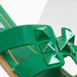 The Fashion Project Σανδάλια με μεταλλιζέ τρουκς - Πράσινο 8 The Fashion Project Σανδάλια με μεταλλιζέ τρουκς - Πράσινο -Σανδάλια κατάστημα sandalia me metallize trouks 105223 jz2d