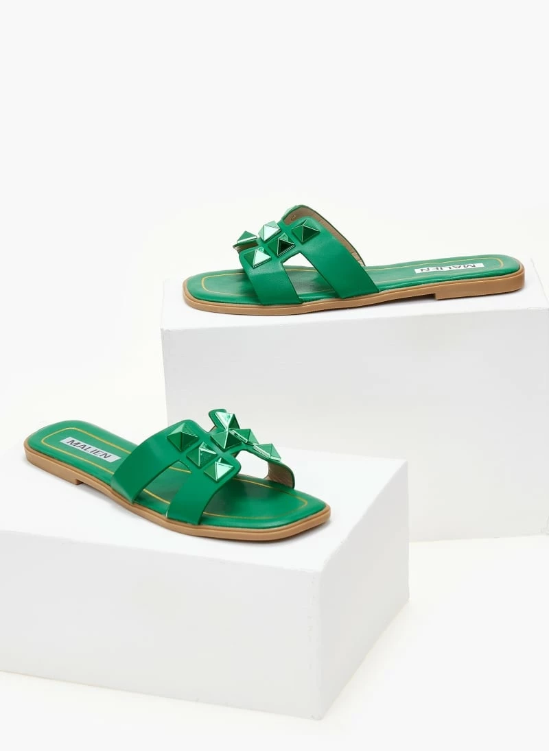 The Fashion Project Σανδάλια με μεταλλιζέ τρουκς - Πράσινο 4 The Fashion Project Σανδάλια με μεταλλιζέ τρουκς - Πράσινο - Image 2