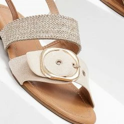 The Fashion Project Σανδάλια με ψάθινη φάσα - Μπεζ 7 The Fashion Project Σανδάλια με ψάθινη φάσα - Μπεζ -Σανδάλια κατάστημα sandalia me psathini fasa 101542 p559