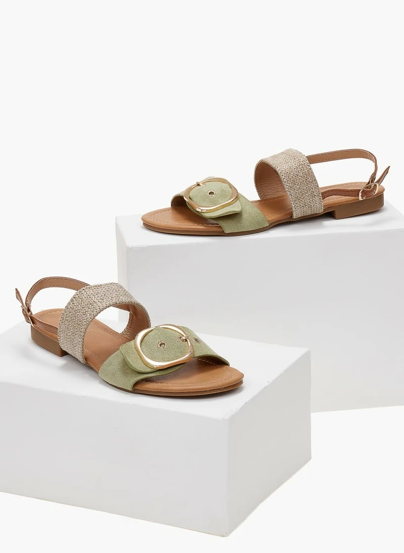 The Fashion Project Σανδάλια με ψάθινη φάσα - Βεραμάν 4 The Fashion Project Σανδάλια με ψάθινη φάσα - Βεραμάν - Image 2