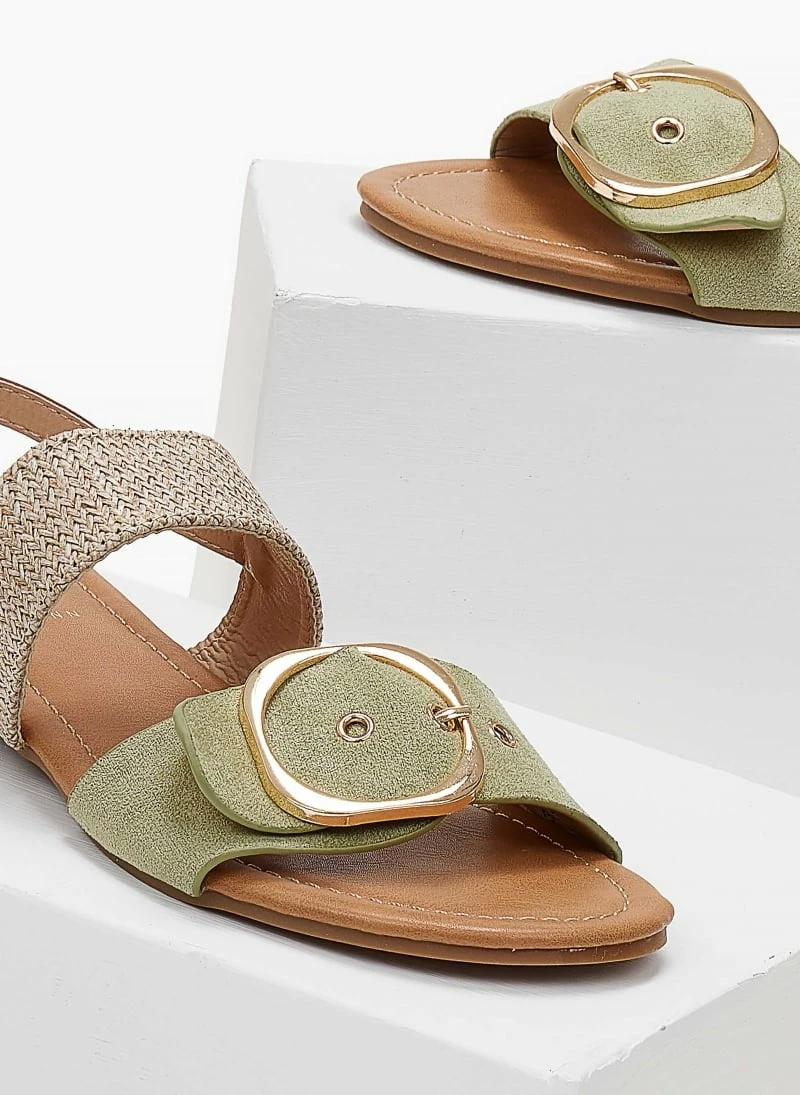 The Fashion Project Σανδάλια με ψάθινη φάσα - Βεραμάν 5 The Fashion Project Σανδάλια με ψάθινη φάσα - Βεραμάν - Image 3