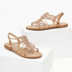 The Fashion Project Σανδάλια με Strass και ελαστικά λουράκια - Χαλκός 11 The Fashion Project Σανδάλια με Strass και ελαστικά λουράκια - Χαλκός -Σανδάλια κατάστημα sandalia me strass kai elastika lourakia 104875 2s6u