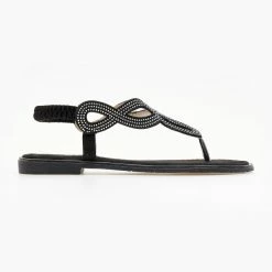 The Fashion Project Σανδάλια Comfort με Strass και Glitter στη σόλα - Μαύρο 13 The Fashion Project Σανδάλια Comfort με Strass και Glitter στη σόλα - Μαύρο -Σανδάλια κατάστημα sandalia me strass kai glitter sti sola 104882 l619