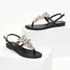 The Fashion Project Σανδάλια με Strass πεταλούδες - Μαύρο 2 The Fashion Project Σανδάλια με Strass πεταλούδες - Μαύρο -Σανδάλια κατάστημα sandalia me strass petaloudes 104795 bk2h
