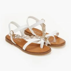 The Fashion Project Σανδάλια με στρογγυλά μεταλλικά στοιχεία - Λευκό 11 The Fashion Project Σανδάλια με στρογγυλά μεταλλικά στοιχεία - Λευκό -Σανδάλια κατάστημα sandalia me stroggula metallika stoixeia 104884 oss8