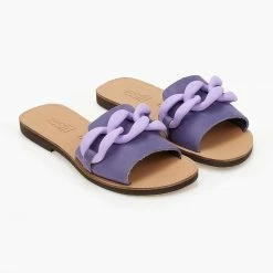 Σανδάλια Nubuck Estil με ματ κοκάλινη αλυσίδα - Λιλά 10 Σανδάλια Nubuck Estil με ματ κοκάλινη αλυσίδα - Λιλά -Σανδάλια κατάστημα sandalia nubuck estil me mat kokalini alusida 103124 sjm9