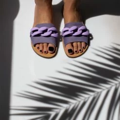 Σανδάλια Nubuck Estil με ματ κοκάλινη αλυσίδα - Λιλά 11 Σανδάλια Nubuck Estil με ματ κοκάλινη αλυσίδα - Λιλά -Σανδάλια κατάστημα sandalia nubuck estil me mat kokalini alusida 103124 to9s