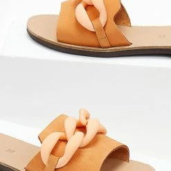 Σανδάλια Nubuck Estil με ματ κοκάλινη αλυσίδα - Πορτοκαλί 12 Σανδάλια Nubuck Estil με ματ κοκάλινη αλυσίδα - Πορτοκαλί -Σανδάλια κατάστημα sandalia nubuck estil me mat kokalini alusida 104277 fh78