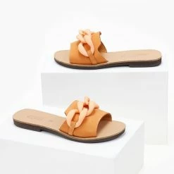 Σανδάλια Nubuck Estil με ματ κοκάλινη αλυσίδα - Πορτοκαλί 10 Σανδάλια Nubuck Estil με ματ κοκάλινη αλυσίδα - Πορτοκαλί -Σανδάλια κατάστημα sandalia nubuck estil me mat kokalini alusida 104277 uskk