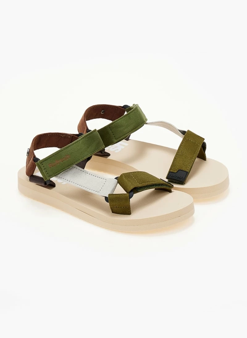 Σανδάλια Suede με Velcro αυτοκόλλητα REFRESH 79821 - Χακί 6 Σανδάλια Suede με Velcro αυτοκόλλητα REFRESH 79821 - Χακί - Image 4