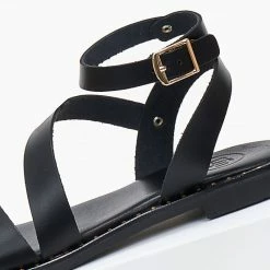 Σανδάλια TFP δερμάτινα με δέσιμο στον αστράγαλο - Μαύρο 13 Σανδάλια TFP δερμάτινα με δέσιμο στον αστράγαλο - Μαύρο -Σανδάλια κατάστημα sandalia tfp dermatina me desimo ston astragalo 101257 syw1