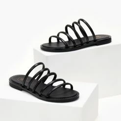 Σανδάλια TFP με λουράκια και Strass - Μαύρο 9 Σανδάλια TFP με λουράκια και Strass - Μαύρο -Σανδάλια κατάστημα sandalia tfp me lourakia kai strass 105336 x472