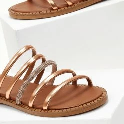 Σανδάλια TFP με λουράκια και Strass - Χαλκός 11 Σανδάλια TFP με λουράκια και Strass - Χαλκός -Σανδάλια κατάστημα sandalia tfp me lourakia kai strass 105337 05b1