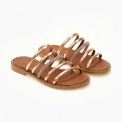 Σανδάλια TFP με λουράκια και Strass - Χαλκός 14 Σανδάλια TFP με λουράκια και Strass - Χαλκός -Σανδάλια κατάστημα sandalia tfp me lourakia kai strass 105337 nzw7