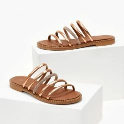 Σανδάλια TFP με λουράκια και Strass - Χαλκός 13 Σανδάλια TFP με λουράκια και Strass - Χαλκός -Σανδάλια κατάστημα sandalia tfp me lourakia kai strass 105337 vh1i