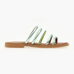 Σανδάλια TFP με λουράκια και Strass - Πράσινο 10 Σανδάλια TFP με λουράκια και Strass - Πράσινο -Σανδάλια κατάστημα sandalia tfp me lourakia kai strass 105338 sgdt