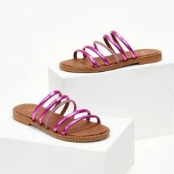 Σανδάλια TFP με λουράκια και Strass - Φούξια 14 Σανδάλια TFP με λουράκια και Strass - Φούξια -Σανδάλια κατάστημα sandalia tfp me lourakia kai strass 105339 ytdx
