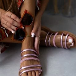 Σανδάλια TFP με λουράκια και Strass - Ρόζ 12 Σανδάλια TFP με λουράκια και Strass - Ρόζ -Σανδάλια κατάστημα sandalia tfp me lourakia kai strass 105429 110p