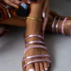 Σανδάλια TFP με λουράκια και Strass - Ρόζ 15 Σανδάλια TFP με λουράκια και Strass - Ρόζ -Σανδάλια κατάστημα sandalia tfp me lourakia kai strass 105429 j6b1