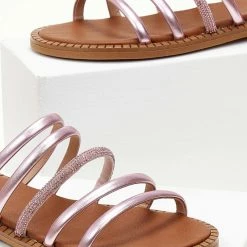 Σανδάλια TFP με λουράκια και Strass - Ρόζ 11 Σανδάλια TFP με λουράκια και Strass - Ρόζ -Σανδάλια κατάστημα sandalia tfp me lourakia kai strass 105429 pvki