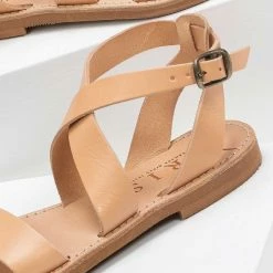 IRIS Πέδιλα ίσια χειροποίητα δερμάτινα - Φυσικό 13 IRIS Πέδιλα ίσια χειροποίητα δερμάτινα - Φυσικό -Σανδάλια κατάστημα xeiropoiita dermatina isia pedila 90689 4l8g